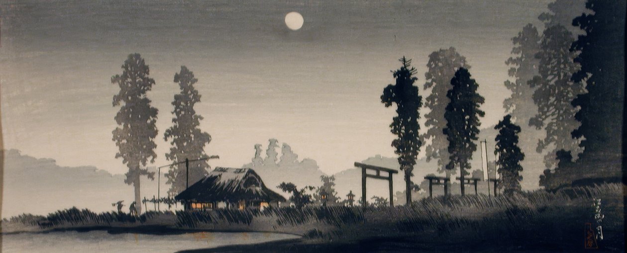 Mond v Egotě v Tokiu od Takahashi Hiroaki