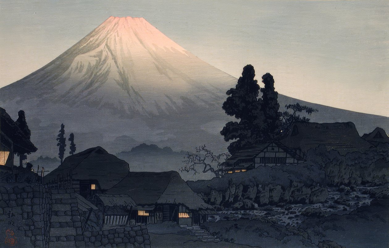 Hora Fuji z Mizukubo od Takahashi Hiroaki