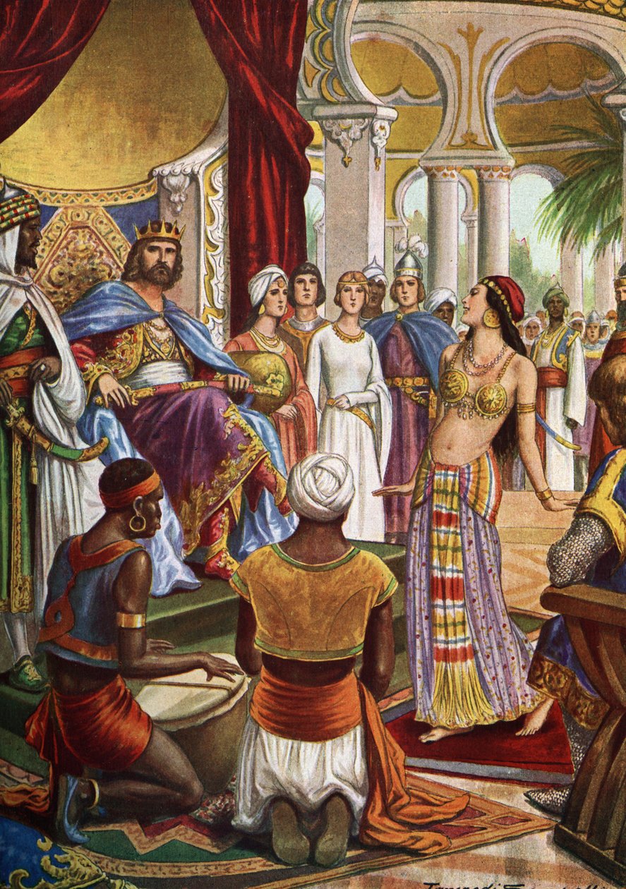 Arabsko-normanská kultura: „“ Nádhera královského dvora Rogera II z Hauteville (Ruggero Altavilla) (1097-1154), zakladatele monarchie na Sicílii“ (Normansko-arabsko-byzantská kultura (normansko-sicilská kultura): The královský dvůr Rogera II sám, který sur od Tancredi Scarpelli