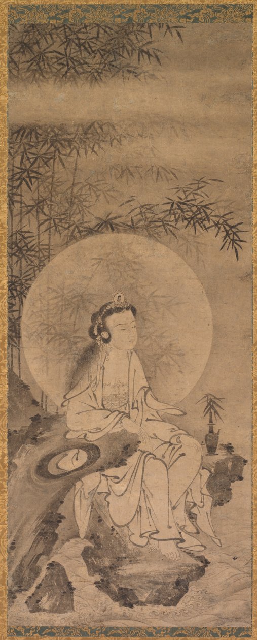 Guanyin v bílém rouchu od Tani Buncho