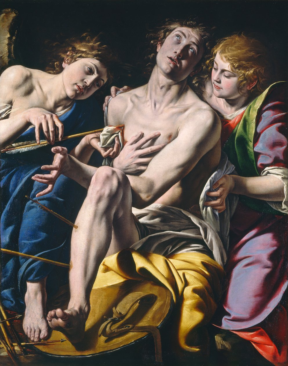 Svatý Šebestián, c.16201630 od Tanzio da Varallo
