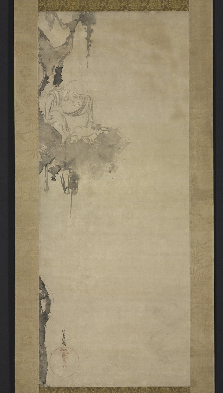 The Zen Priest Choka od Tawaraya Sotatsu