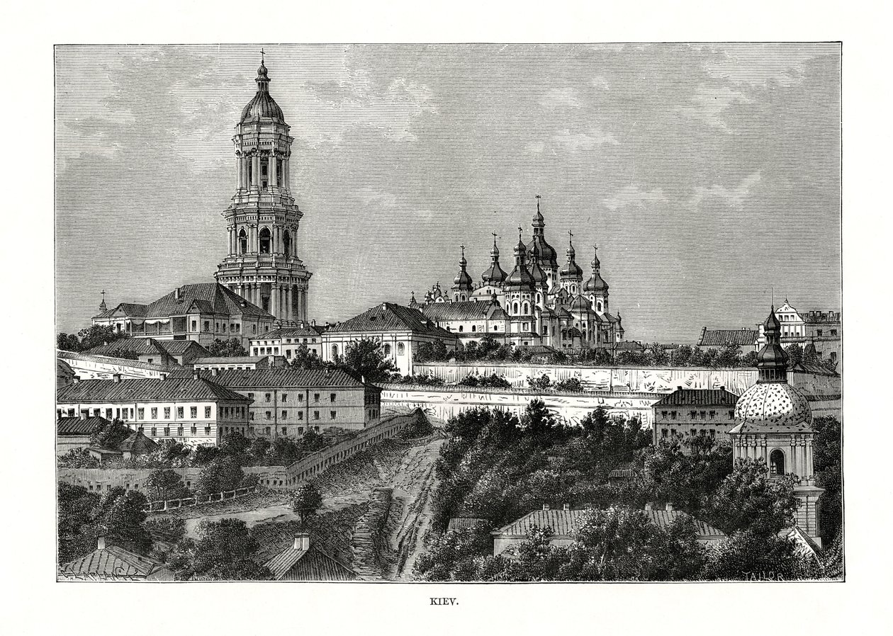 Kyjev, Ukrajina, 1879 od Taylor