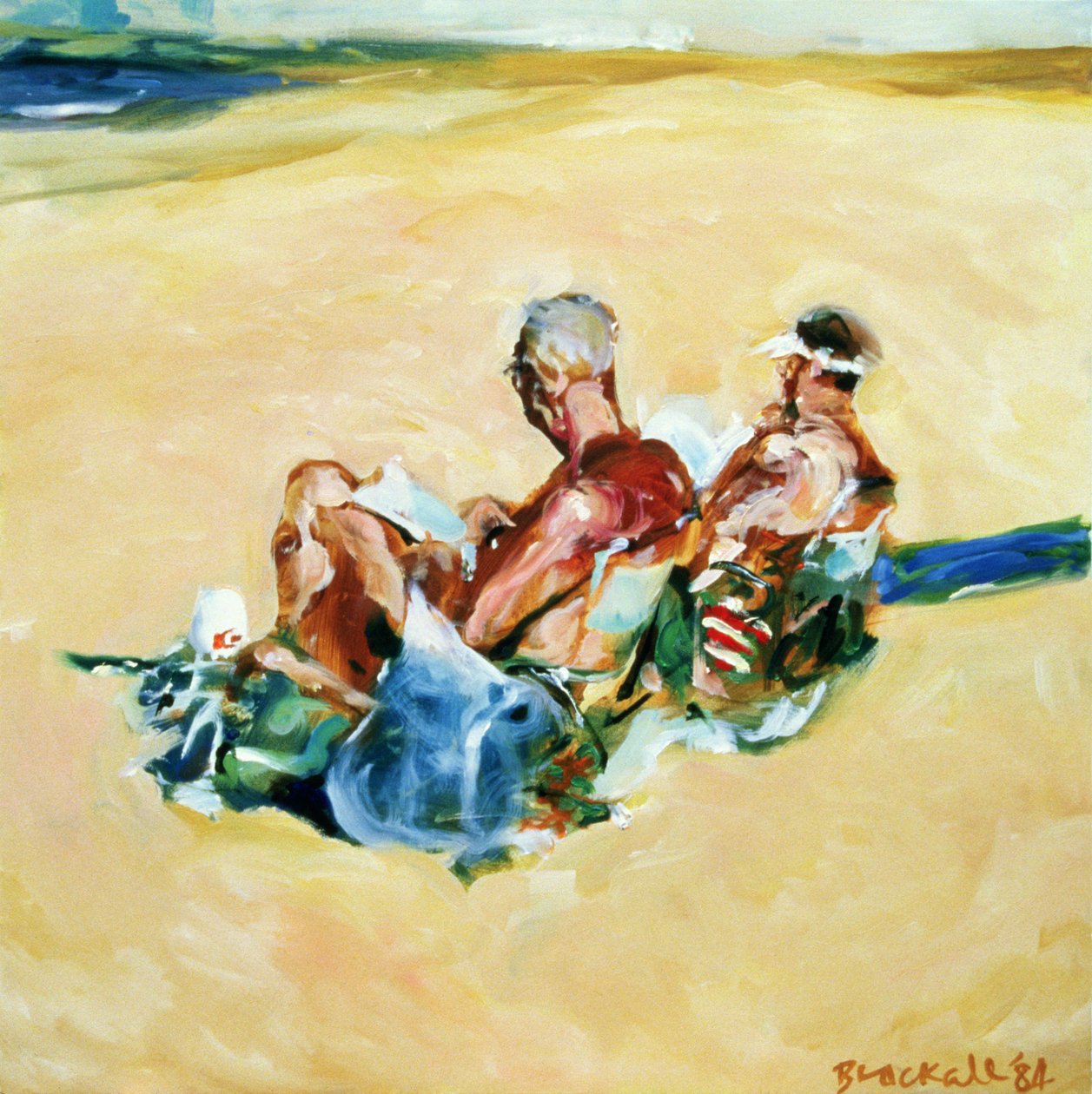 Sidney Beach Bums, 1984 od Ted Blackall