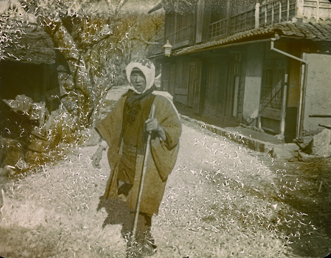 Portrét Japonce kolem roku 1900 - 1915 (fotografie) od Teijiro Takagi