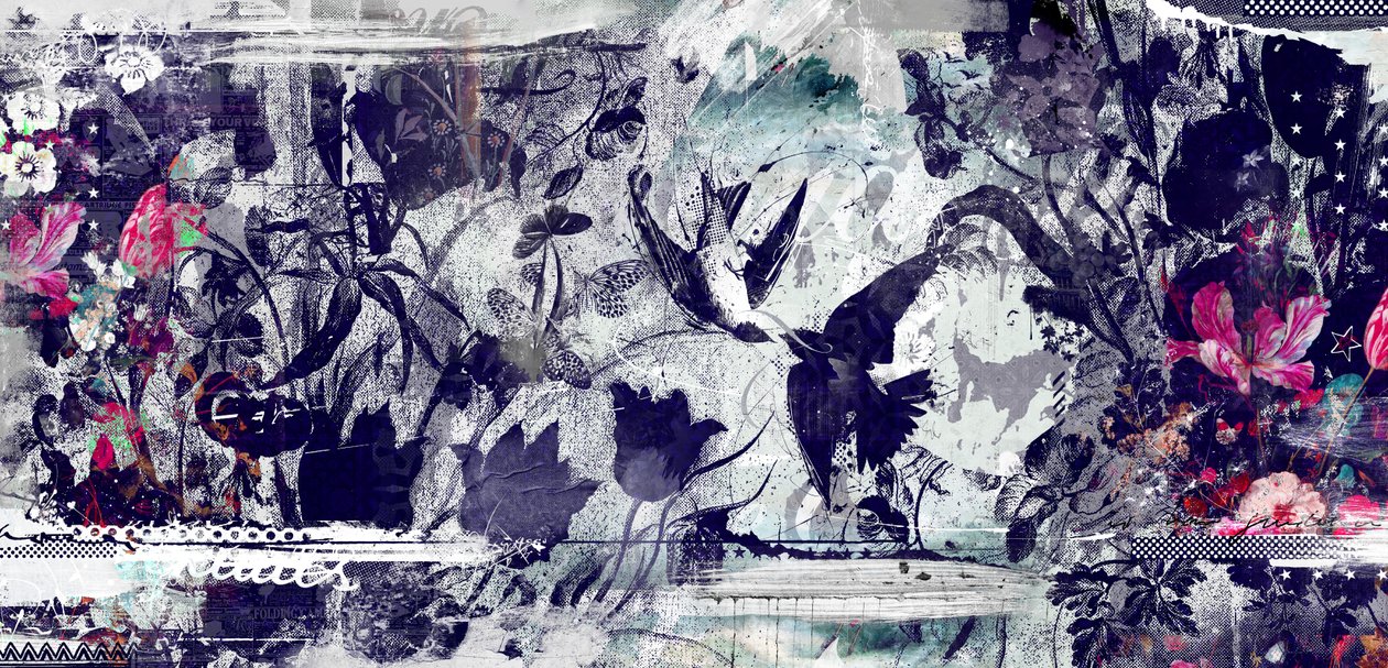 Brotherhood, 2015 (kombinovaná technika na plátně) od Teis Albers
