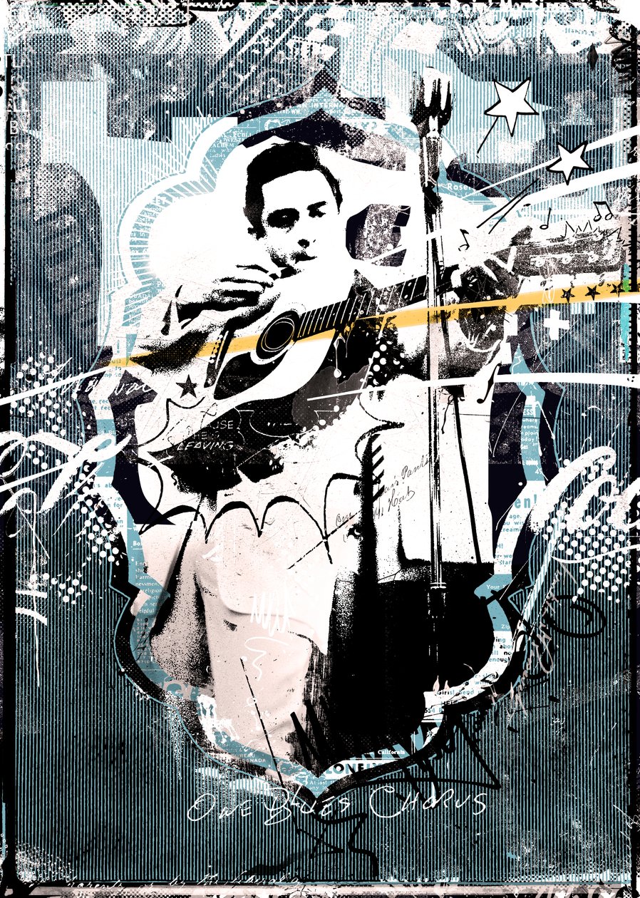 CASH, 2015 (koláž na plátně) od Teis Albers