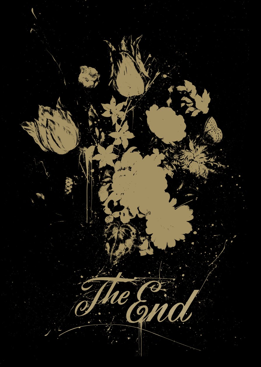 The End, 2017 (koláž na plátně) od Teis Albers