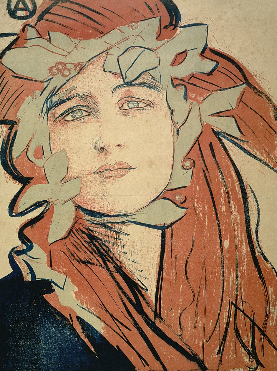 Plakát k výstavě polského uměleckého spolku, 1898 od Teodor Axentowicz