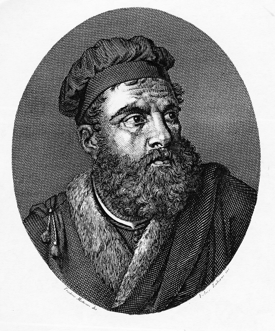Marco Polo, tisk vytvořil Felice Zuliani od Teodoro Matteini