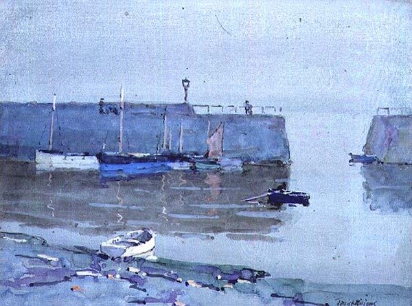 Tiché ráno, Mousehole, Cornwall od Terrick Williams