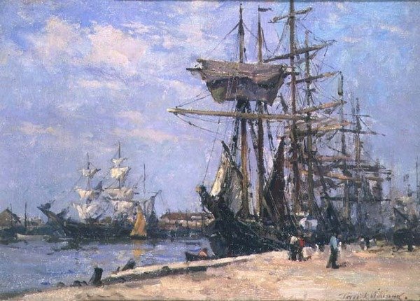 Přeprava v přístavu Poole od Terrick Williams