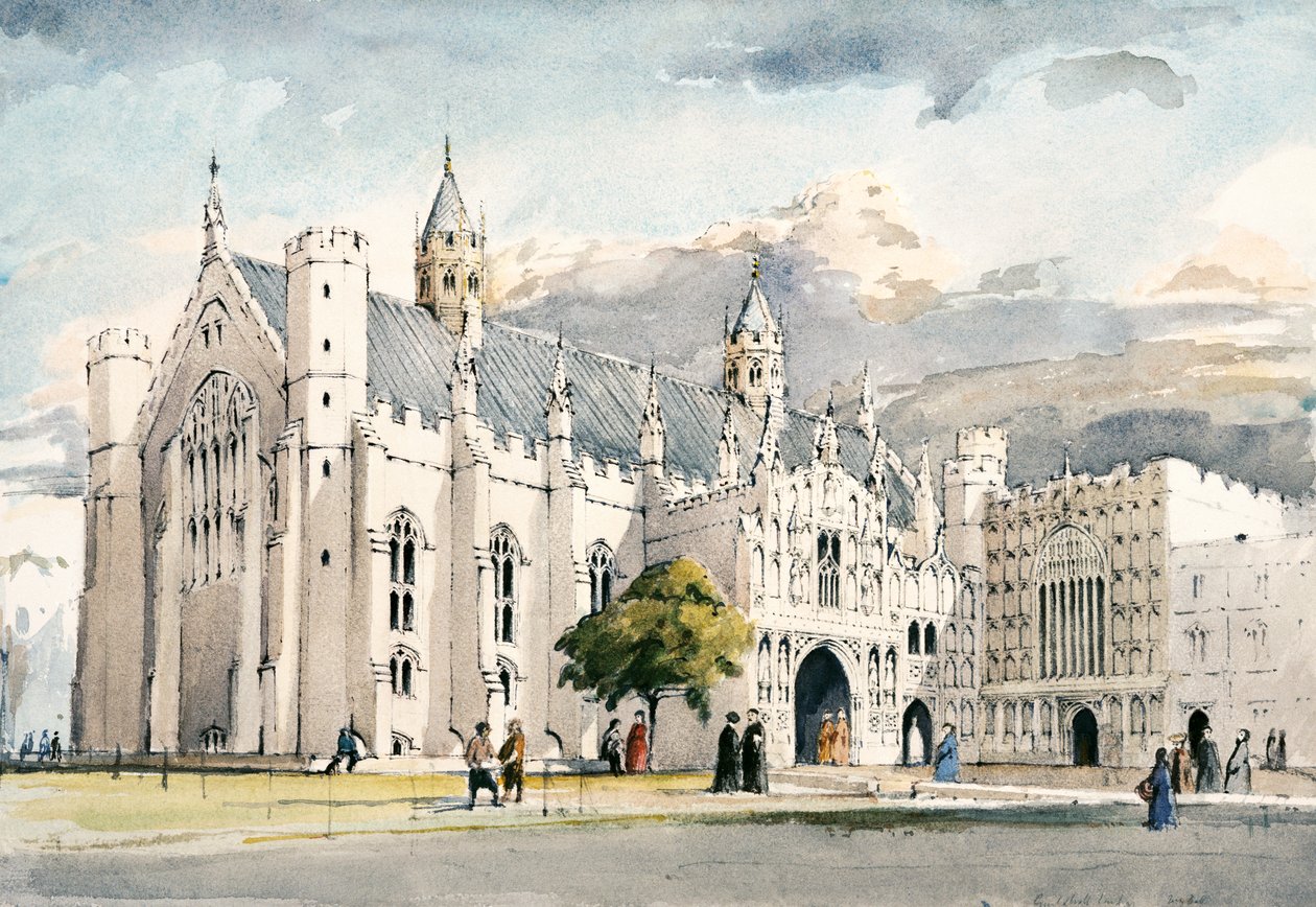 Old Guild Hall, Londýn, c1450, c1990-2010 od Terry Ball