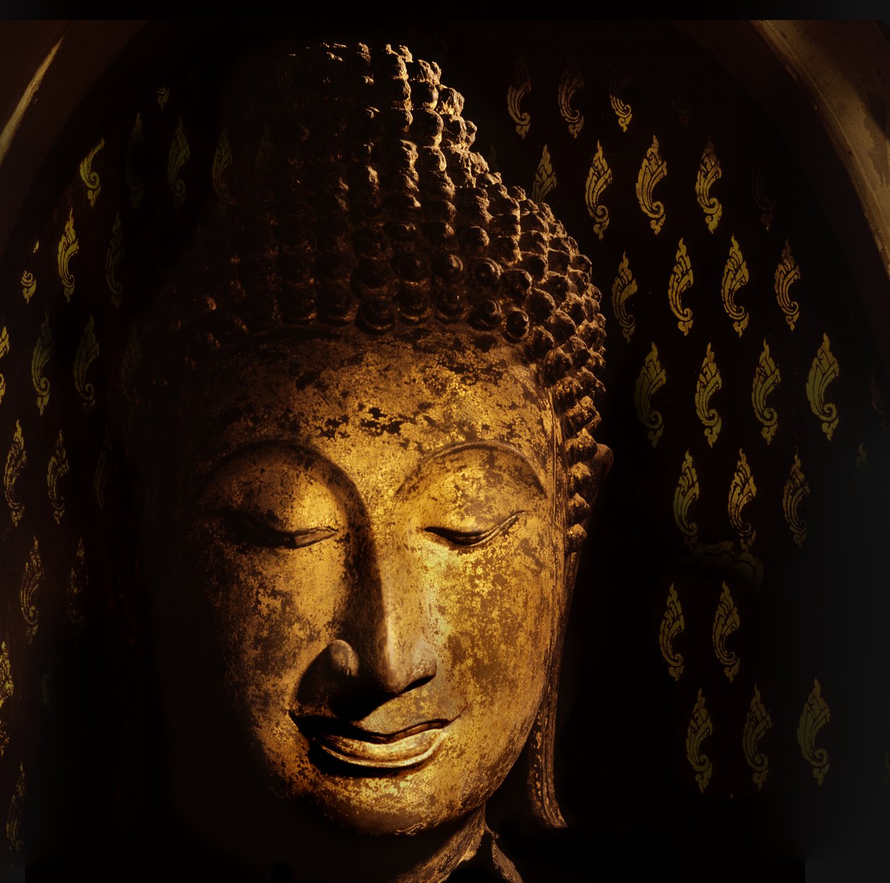Hlava Buddhy, období Sukhothai od Thai School