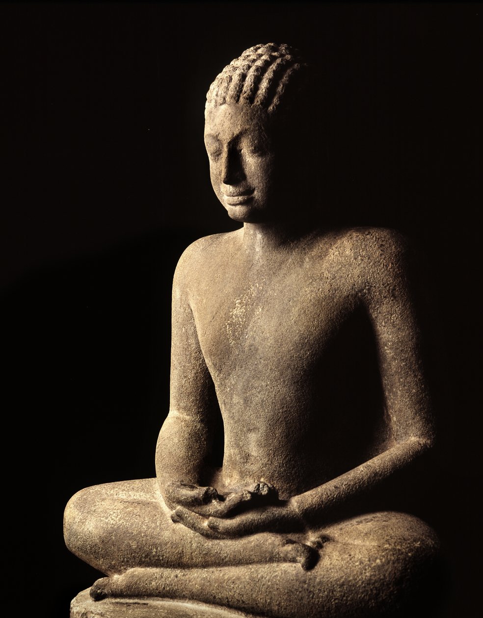Meditující Buddha, období Davaravati od Thai School