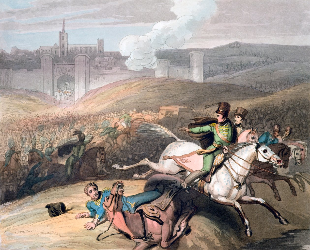 Bitva u Vitoria, Španělsko, 21. června 1813 1819 od Thales Fielding