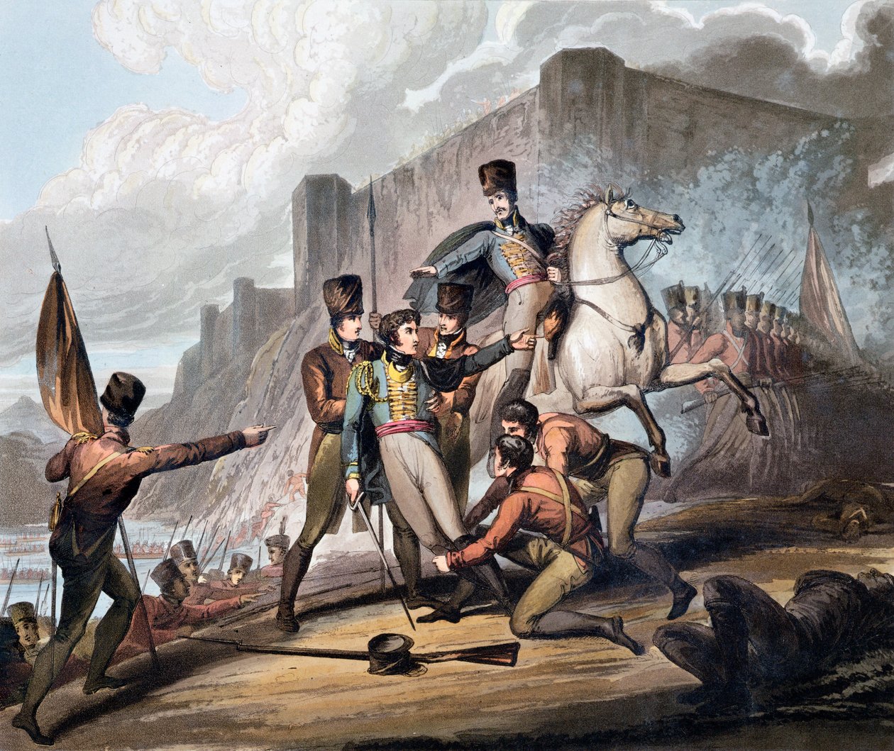 Druhá bitva u Porta, Portugalsko, 12. května 1809 1819 od Thales Fielding