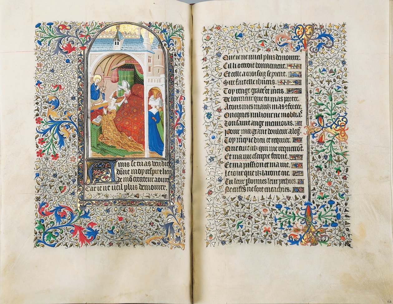 Sobieski Kniha hodin od The Master of the Bedford Hours