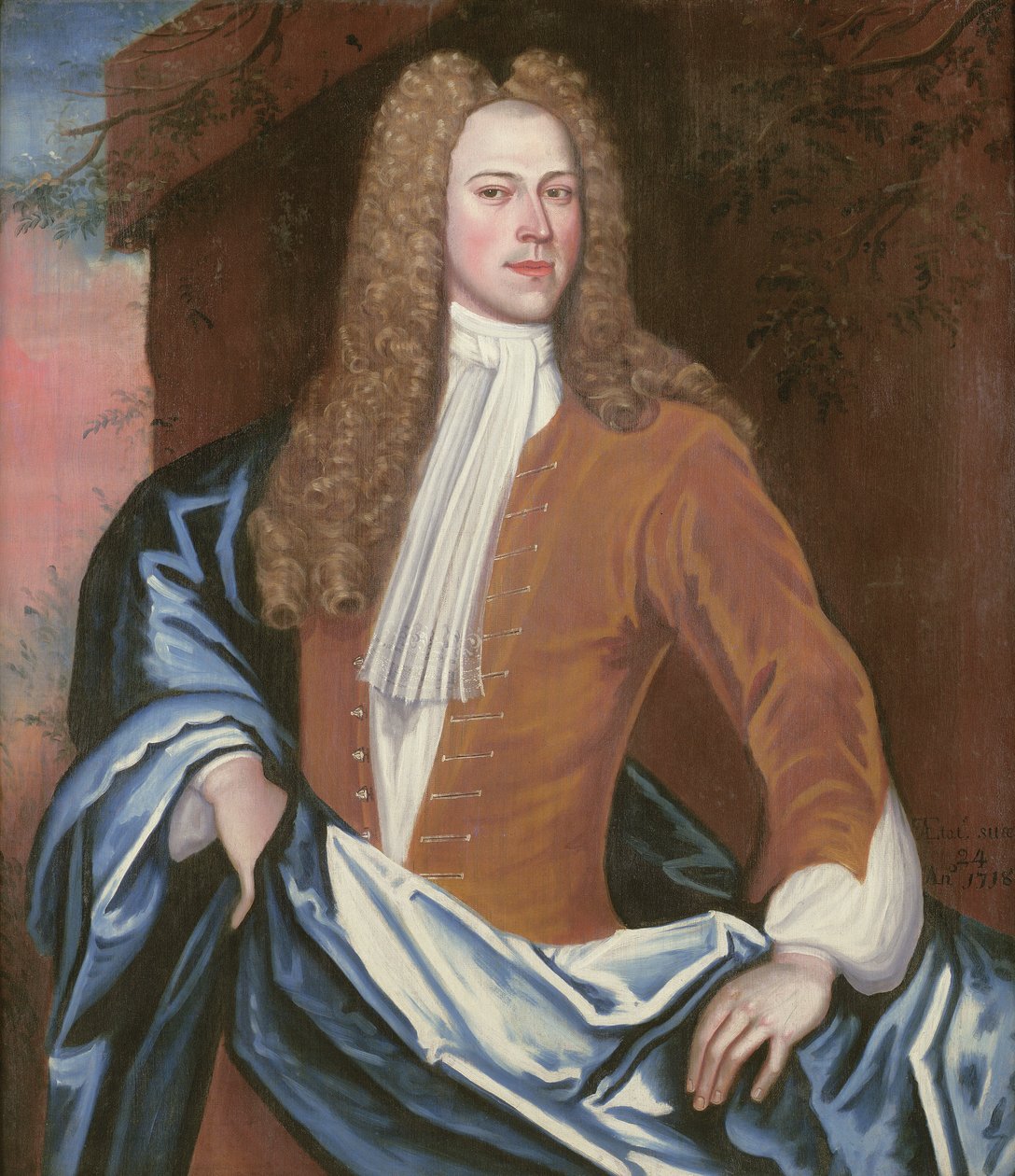 Johannes de Peyster III, 1718 od The Schulyer Painter