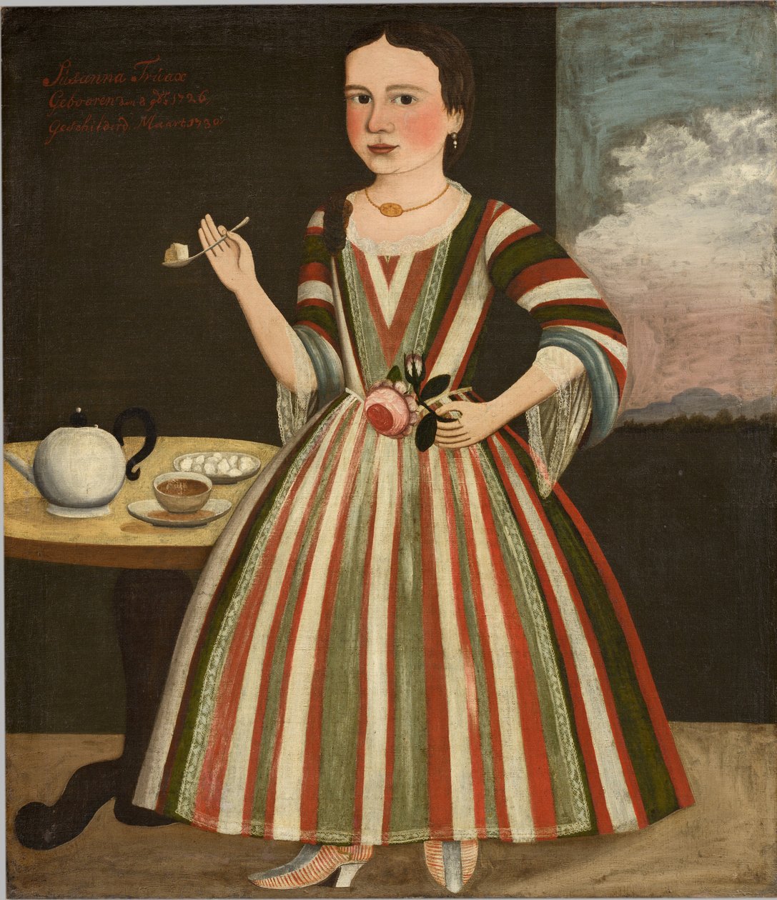 Susanna Truaxová od The Gansevoort Limner