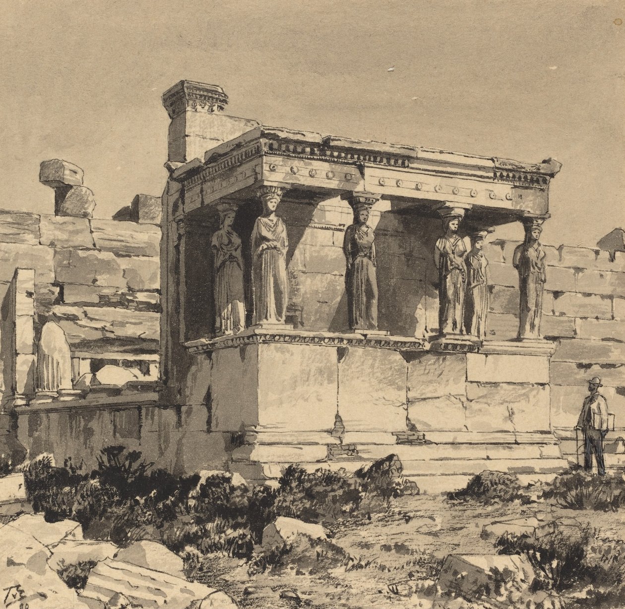 Erechtheion od Themistocles von Eckenbrecher