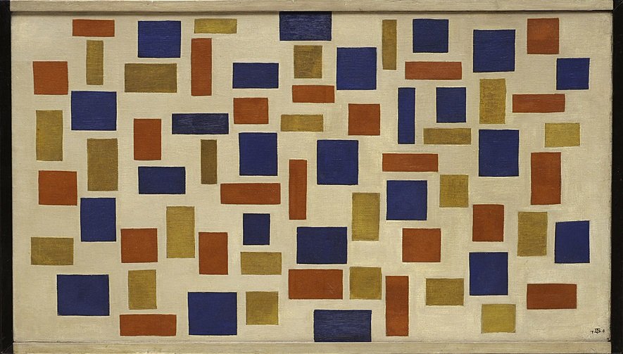 Složení XI od Theo van Doesburg