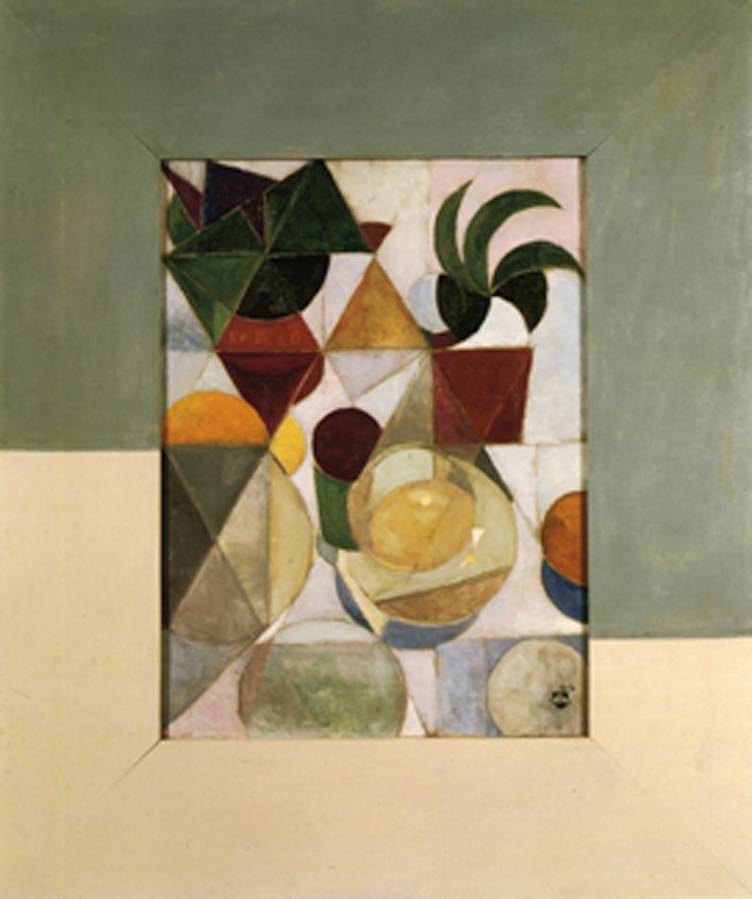 Zátiší s jablky, 1916 od Theo van Doesburg