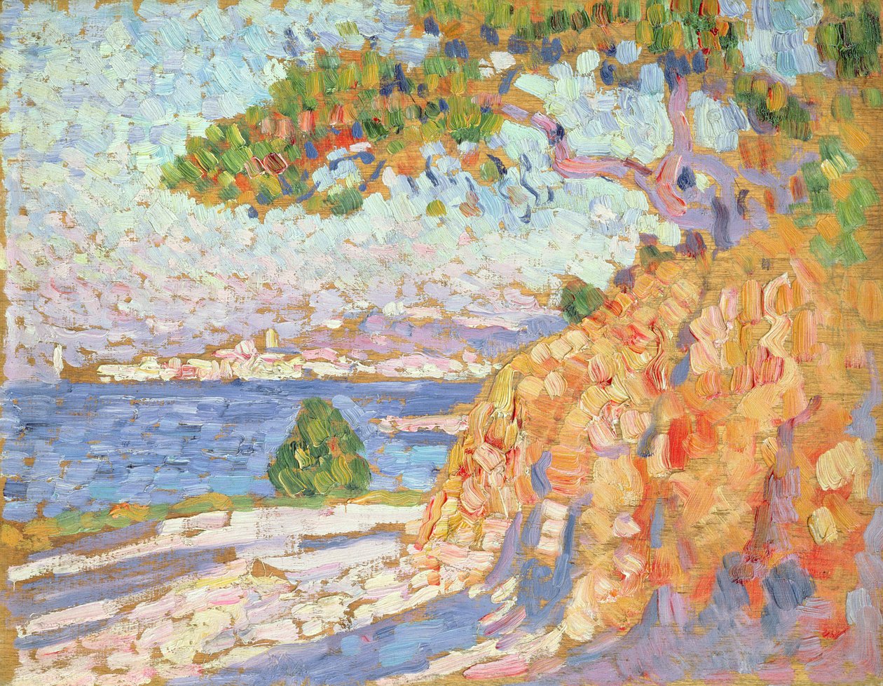 Krajina jihu, kolem roku 1910 od Théo van Rysselberghe