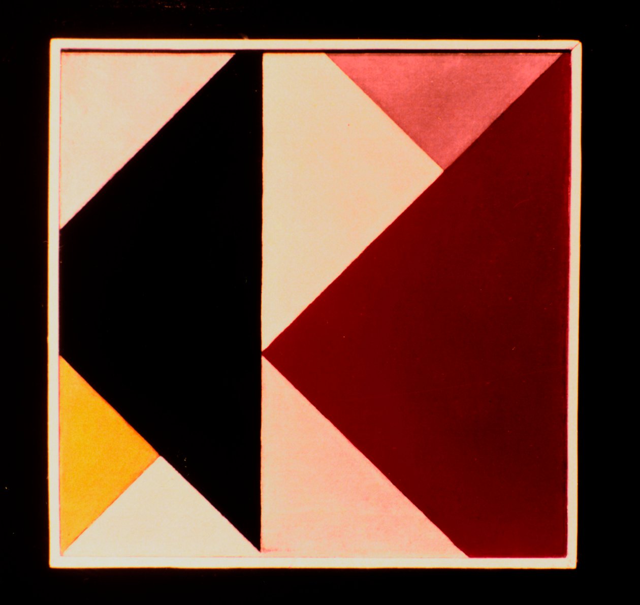 Kontrakompozice XIII, 1925-1926 od Theo van Doesburg