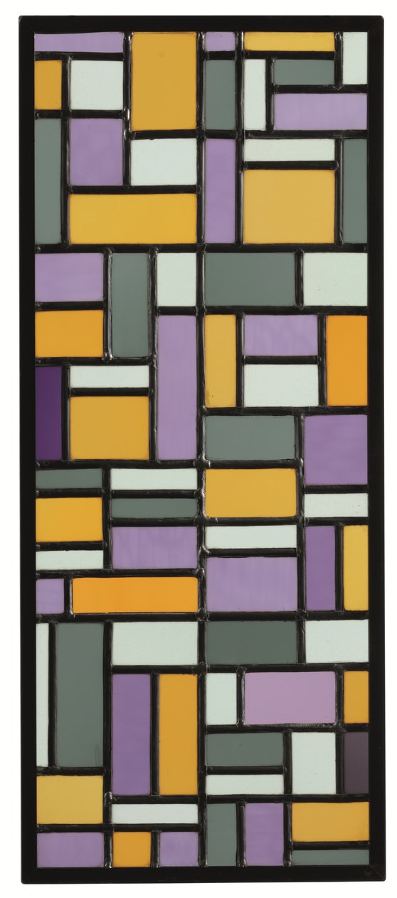Složení vitráže VIII od Theo van Doesburg