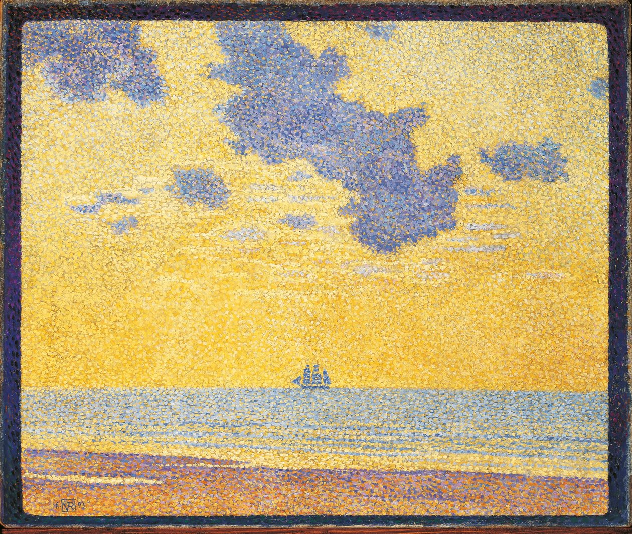 Velké mraky od Théo van Rysselberghe