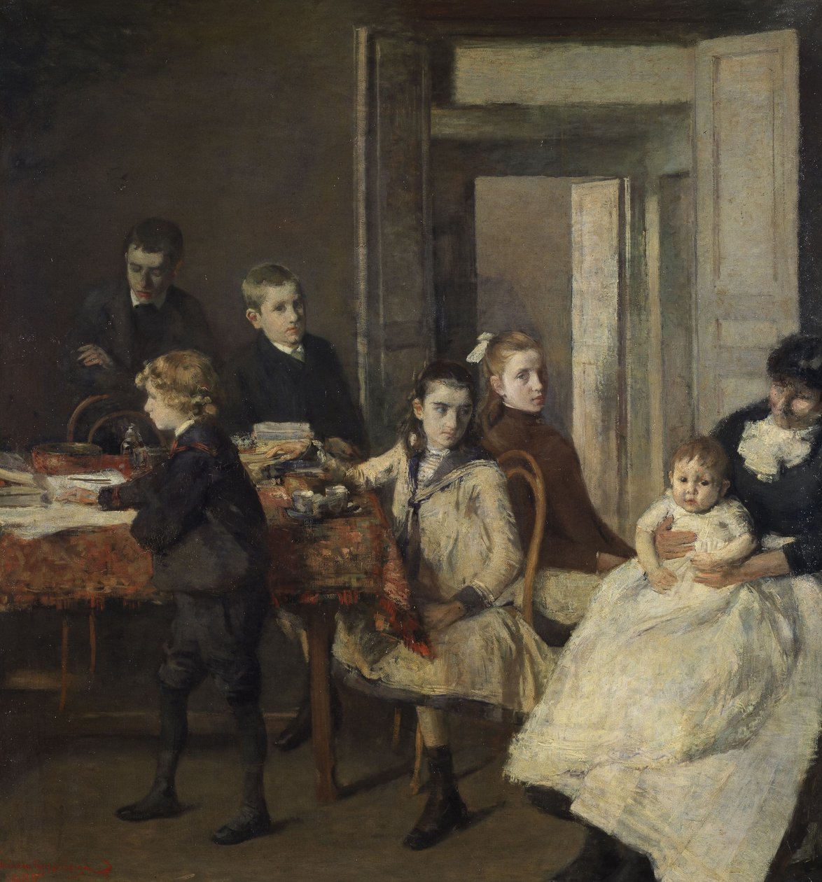 Děti Françoise Van Rysselbergheho od Théo van Rysselberghe