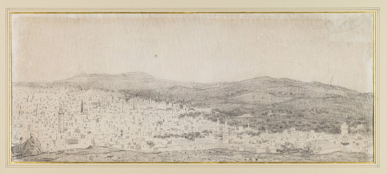 Pohled na město Fès od Théo van Rysselberghe