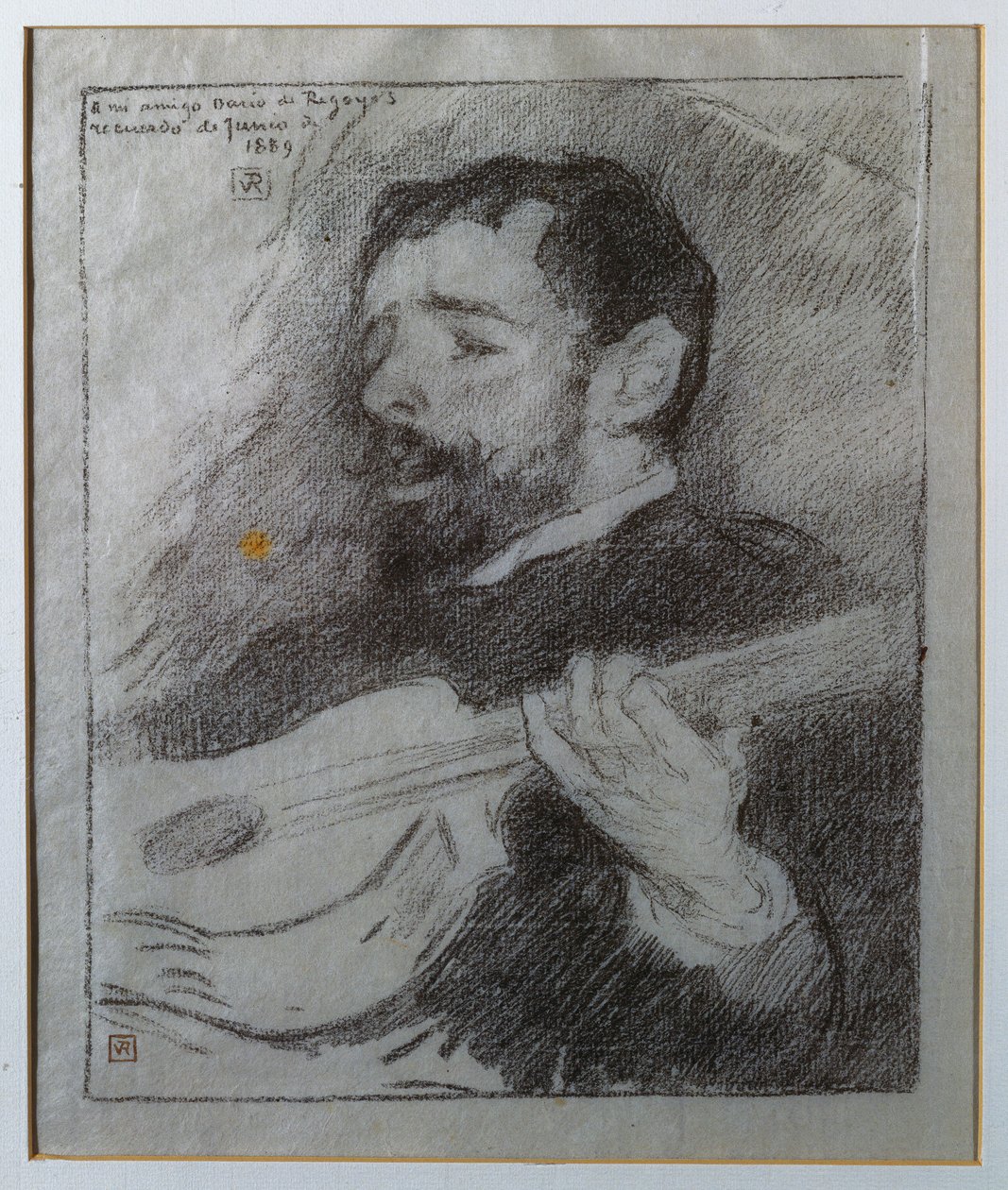 Kytarista od Théo van Rysselberghe
