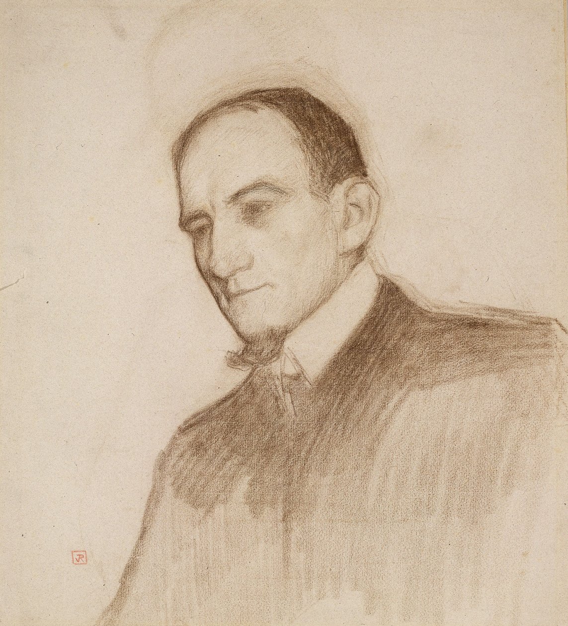 Portrét Félixe Fénéona od Théo van Rysselberghe