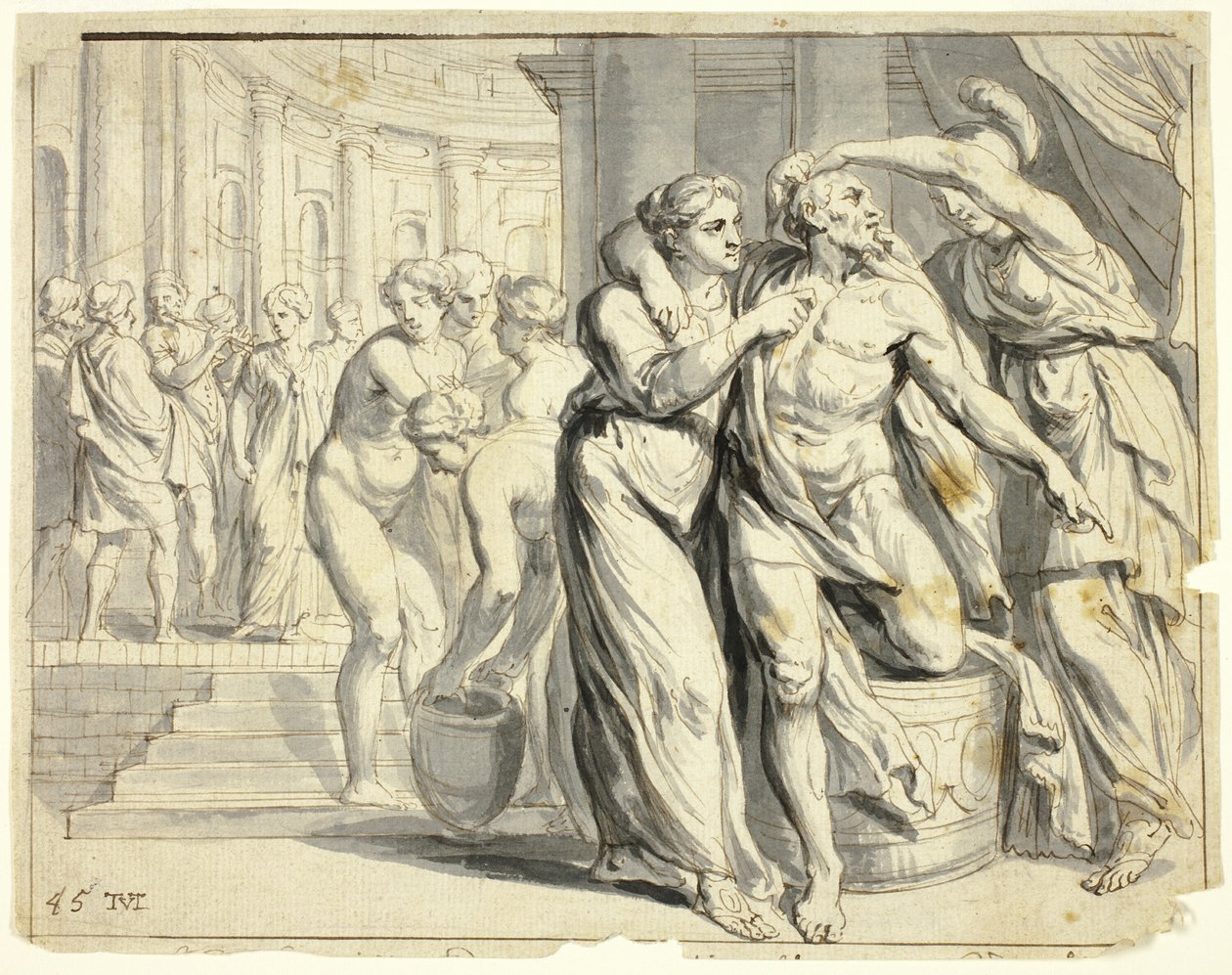 Návrat Odyssea od Theodoor van Thulden