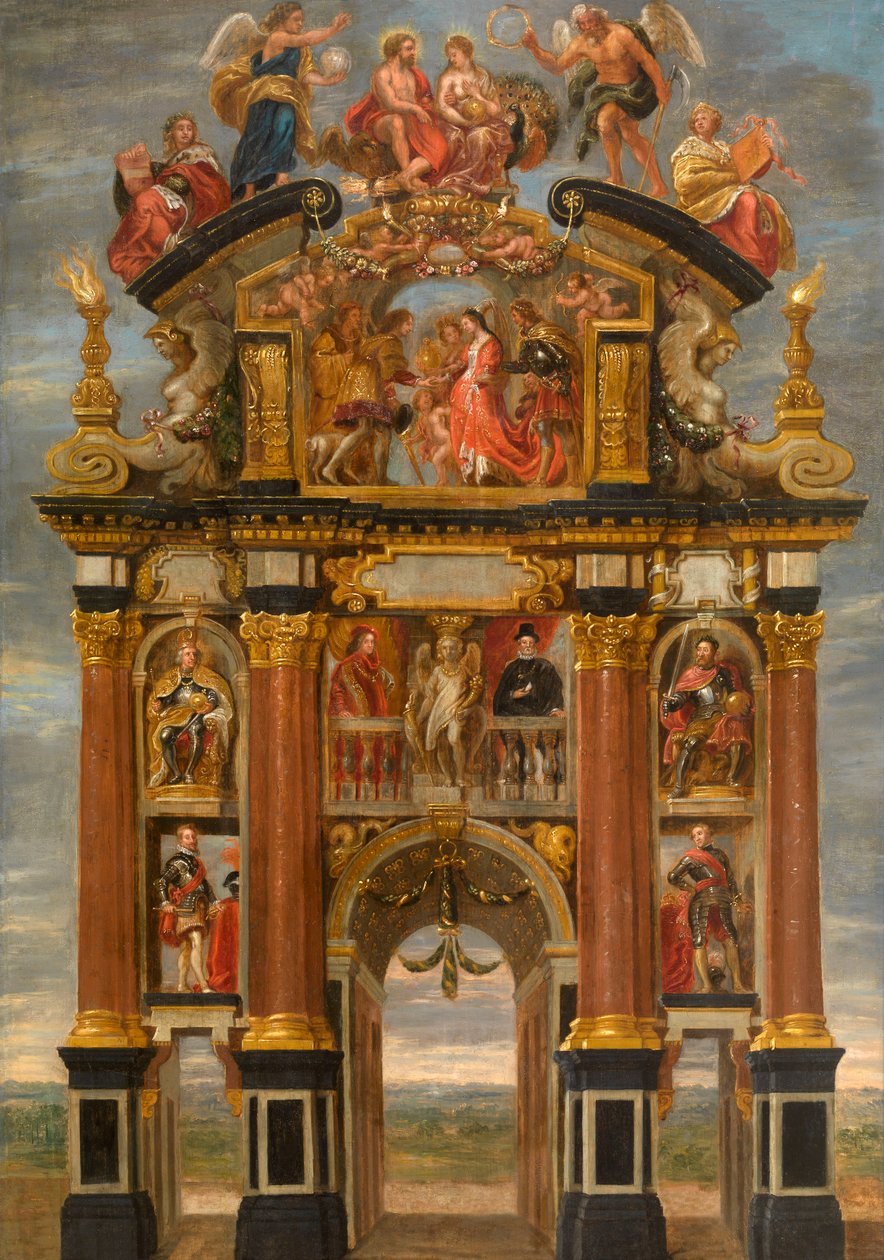 Triumphbogen von König Philipp IV. von Spanien od Theodoor van Thulden