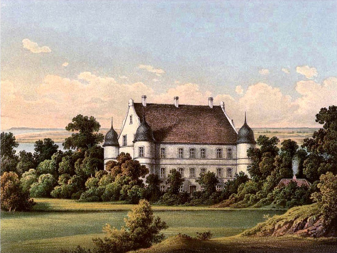 Hrad Spyker na Rujáně od Theodor Albert