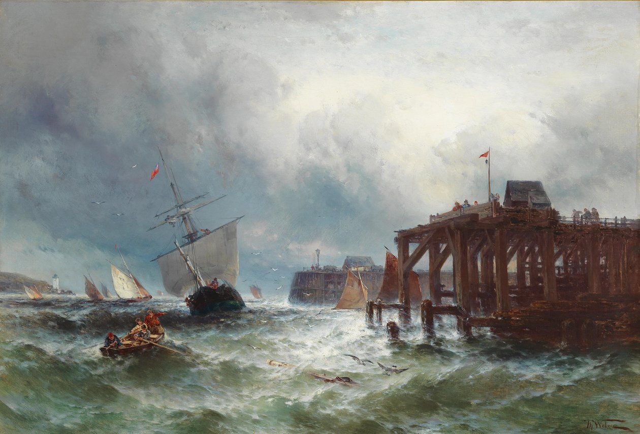Rozbouřená moře od Theodore Weber