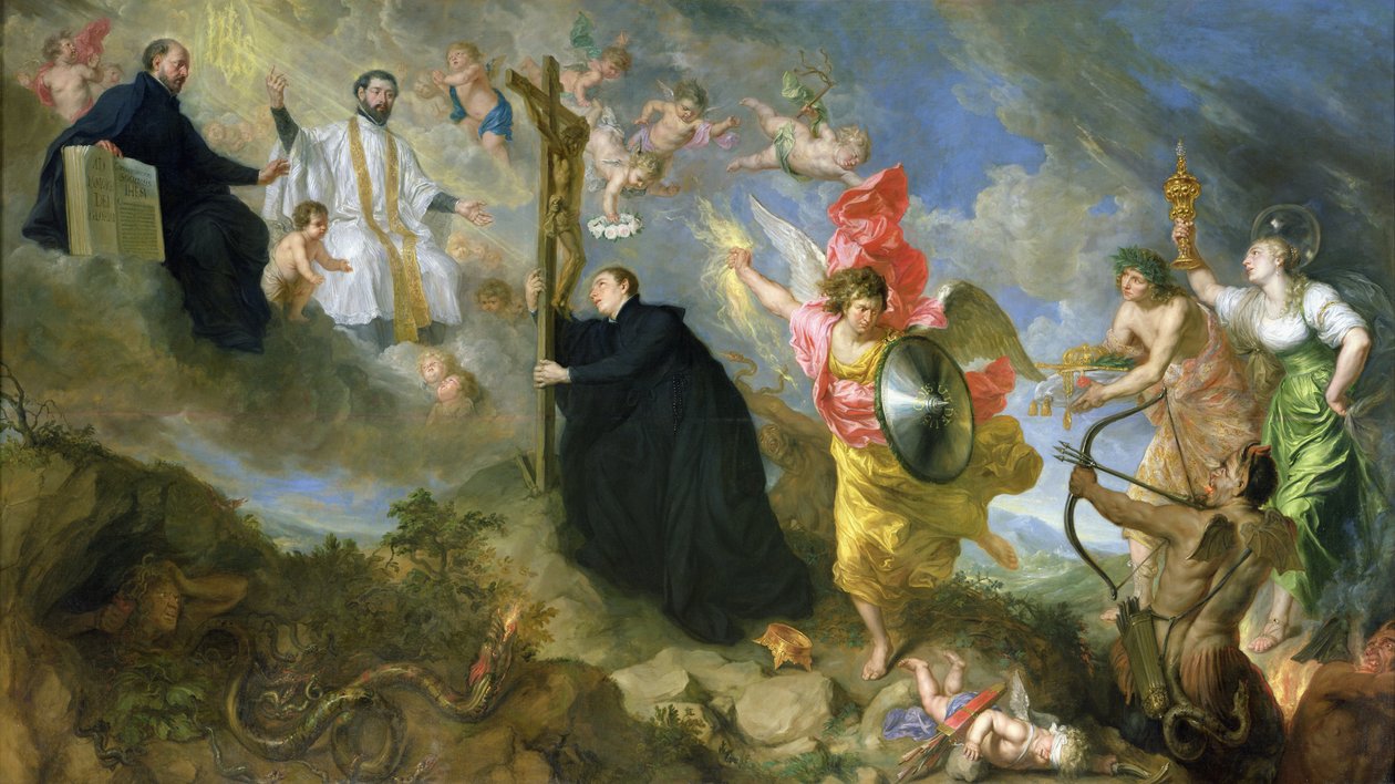 Sliby svatého Aloysia z Gonzagy od Theodor Boeyermans