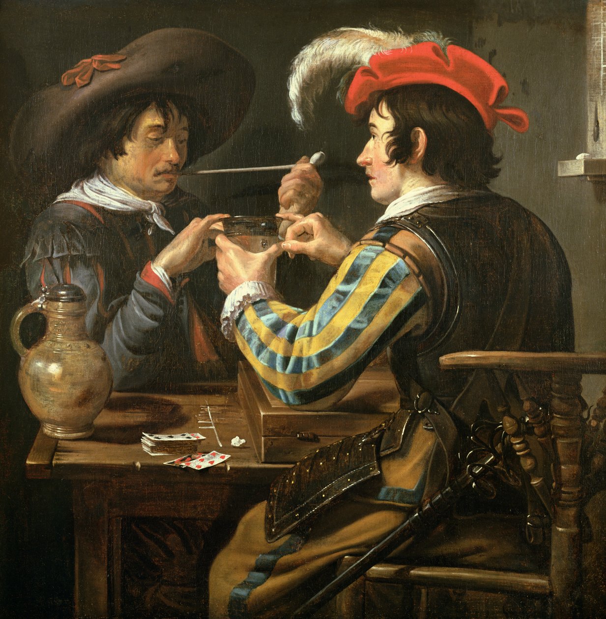 Hráči karet od Theodor Rombouts