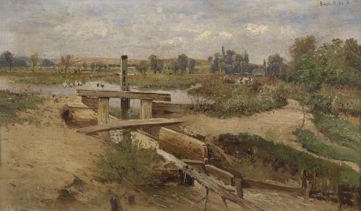 Maďarský venkov od Theodor von Hormann