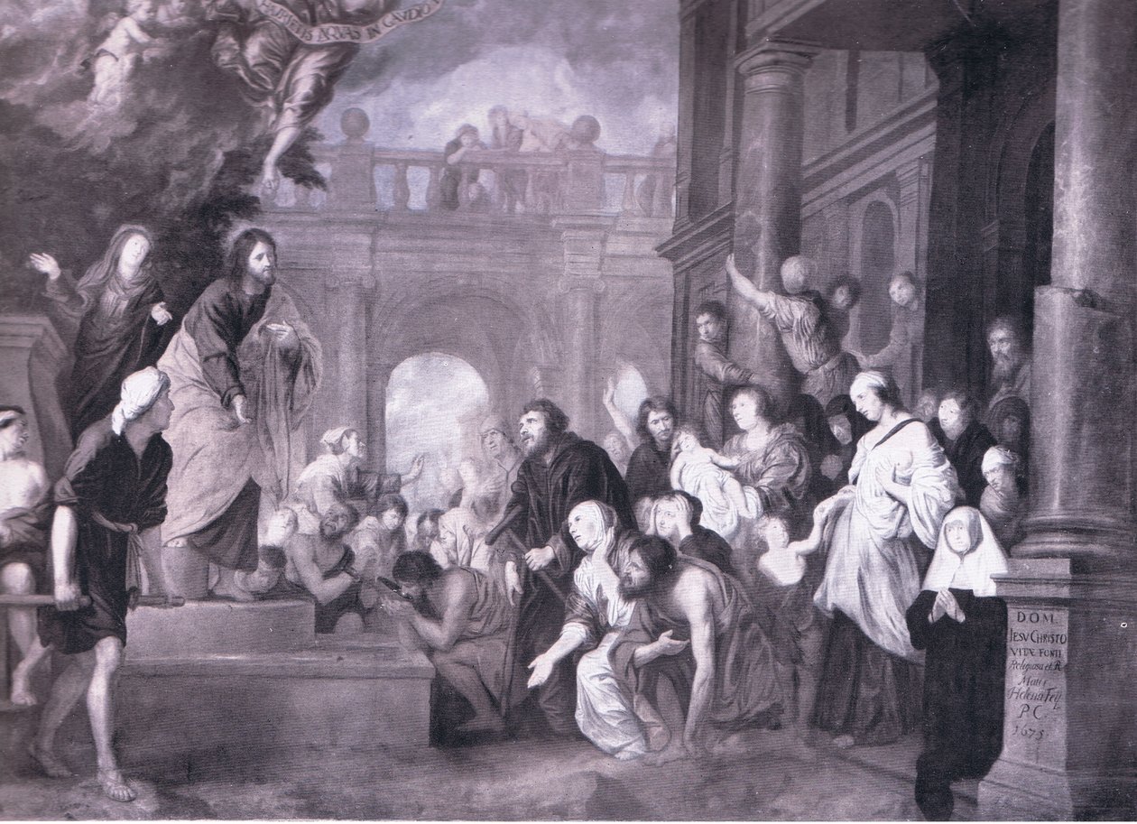 The Pool of Bethesda, Bibbys Annual od Theodor (after) Boeyermans