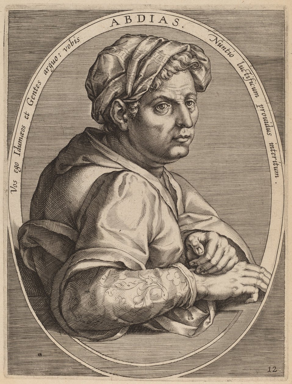 Abdias od Theodor Galle after Jan van der Straet