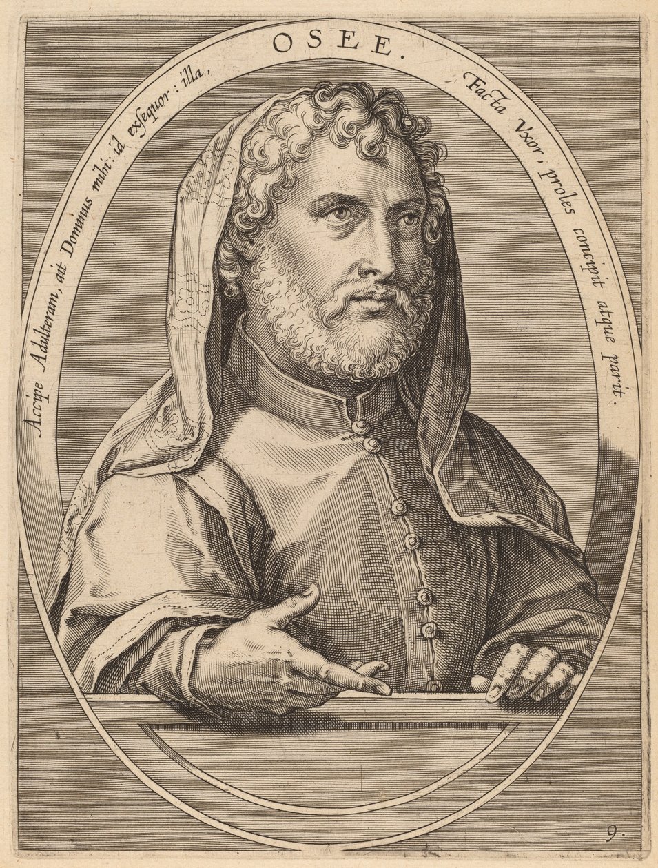 Hosiah od Theodor Galle after Jan van der Straet