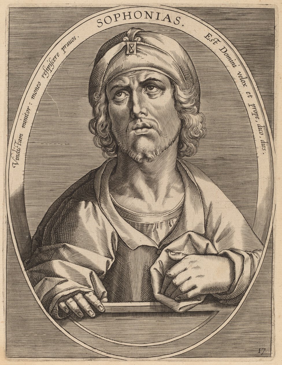 Sophonias od Theodor Galle after Jan van der Straet