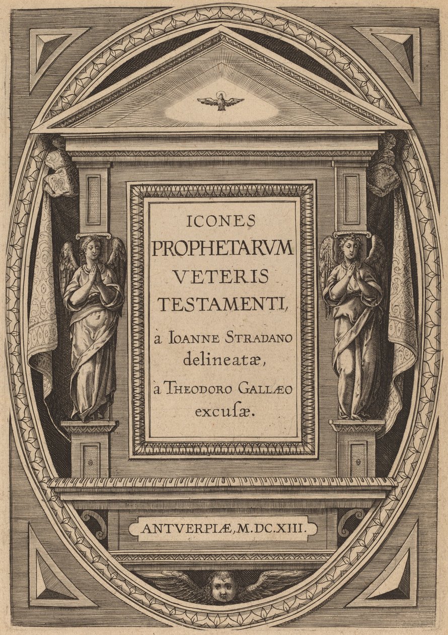 Titulní strana od Theodor Galle after Jan van der Straet