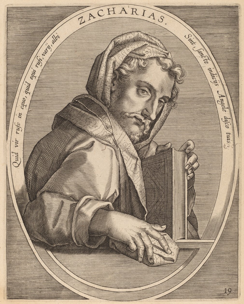 Zaccarias od Theodor Galle after Jan van der Straet