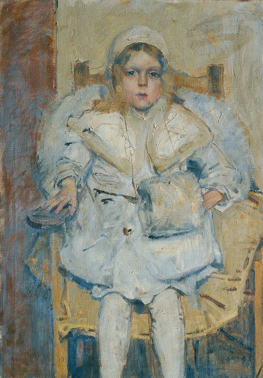 portrét dívky od Theodor Hummel