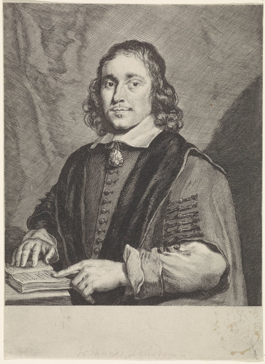 Portrét Johannese Leusdena od Theodor Matham
